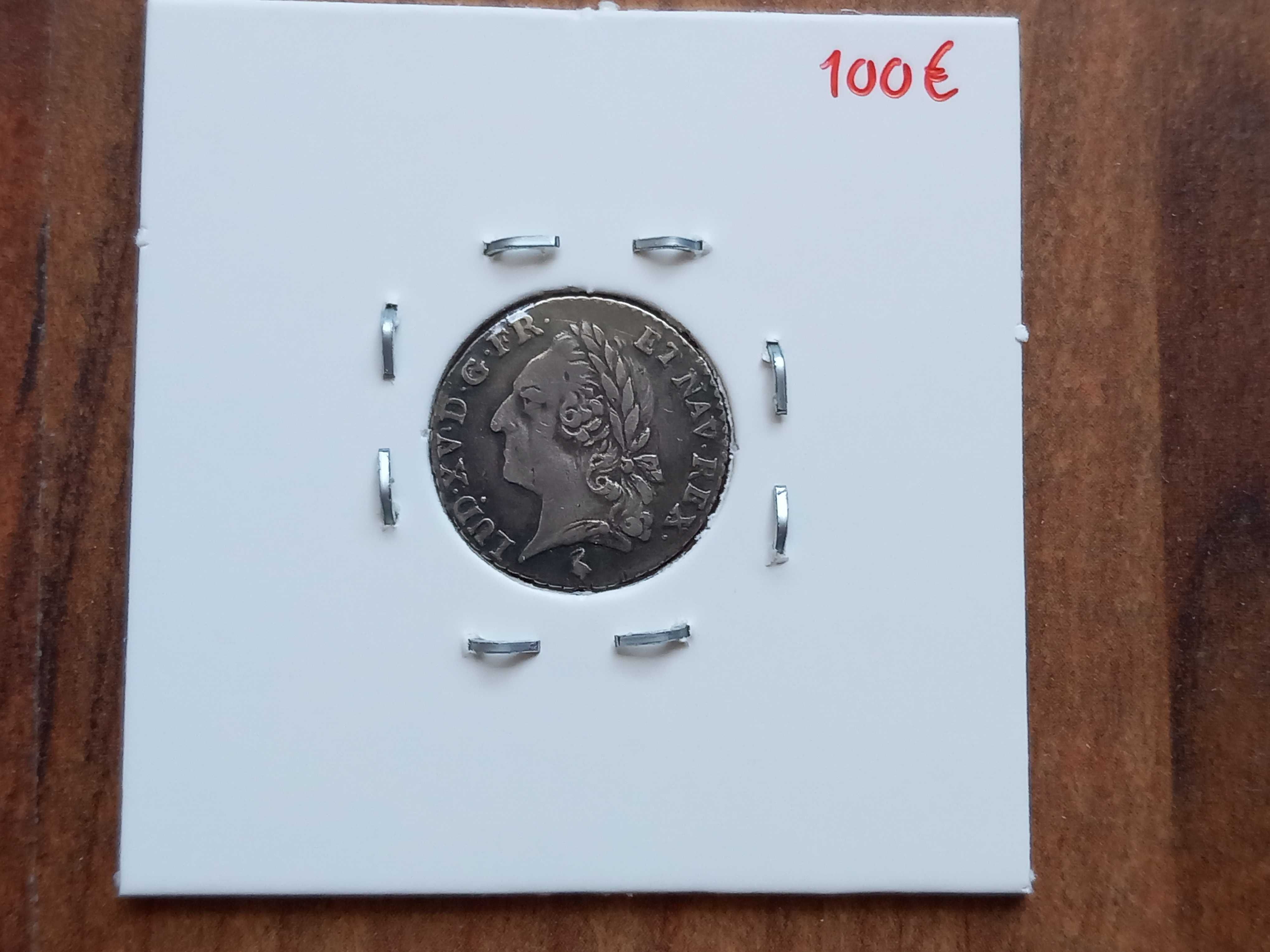 Moeda 1/2 Ecu França 1779 - Bela!!!
