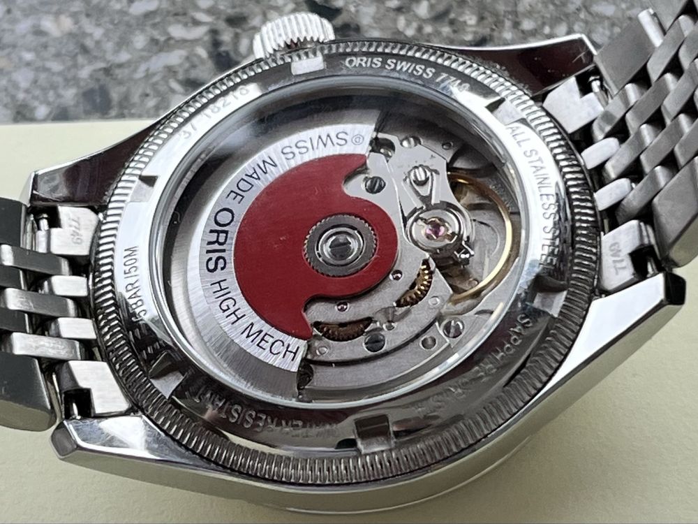 Oris big crown pointer date 36mm 2022 bransoleta + 2 paski full set