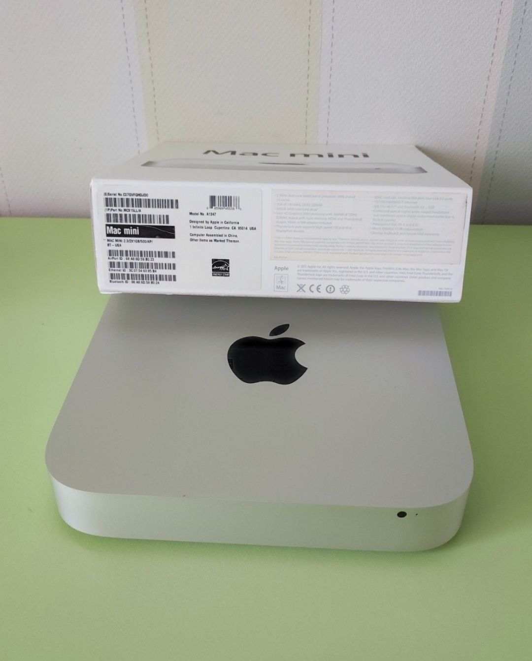 Apple Mac Mini A1347, 2*4GB, 2011