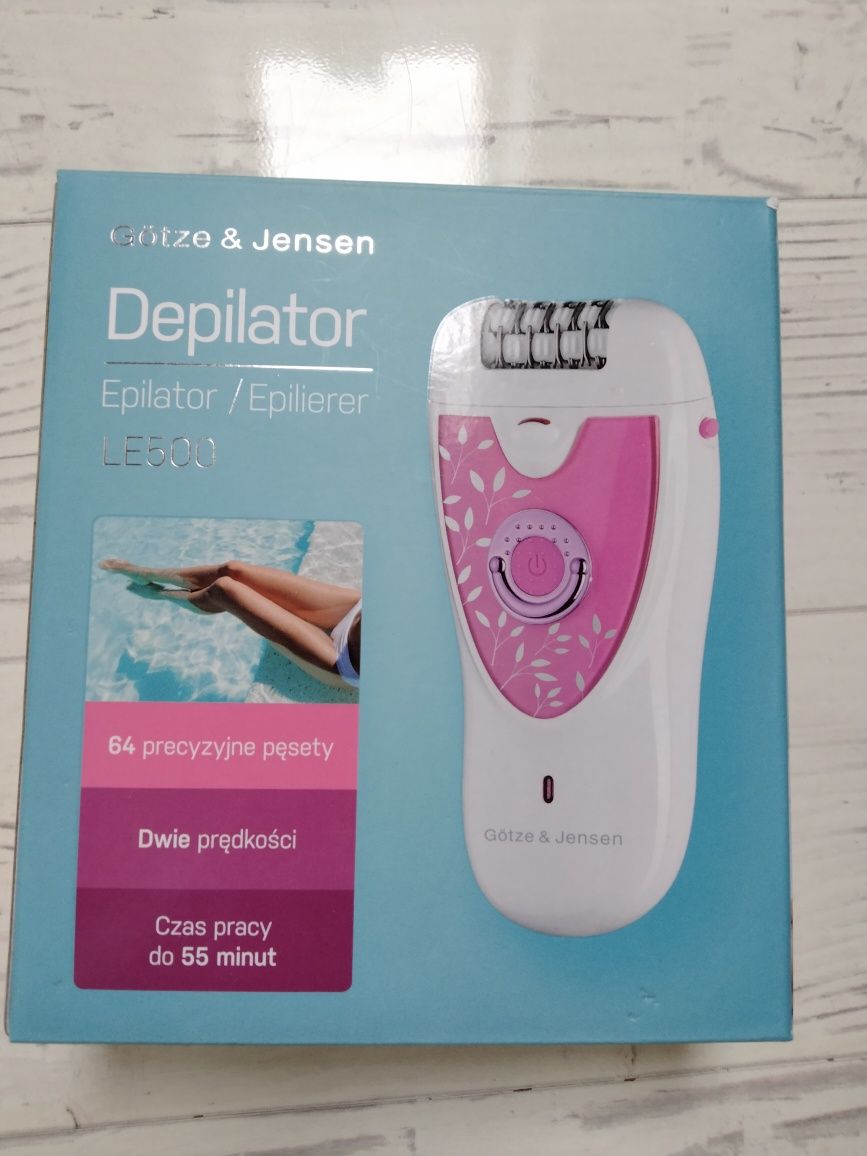 Depilator Gotze&Jensen LE500, jak nowy