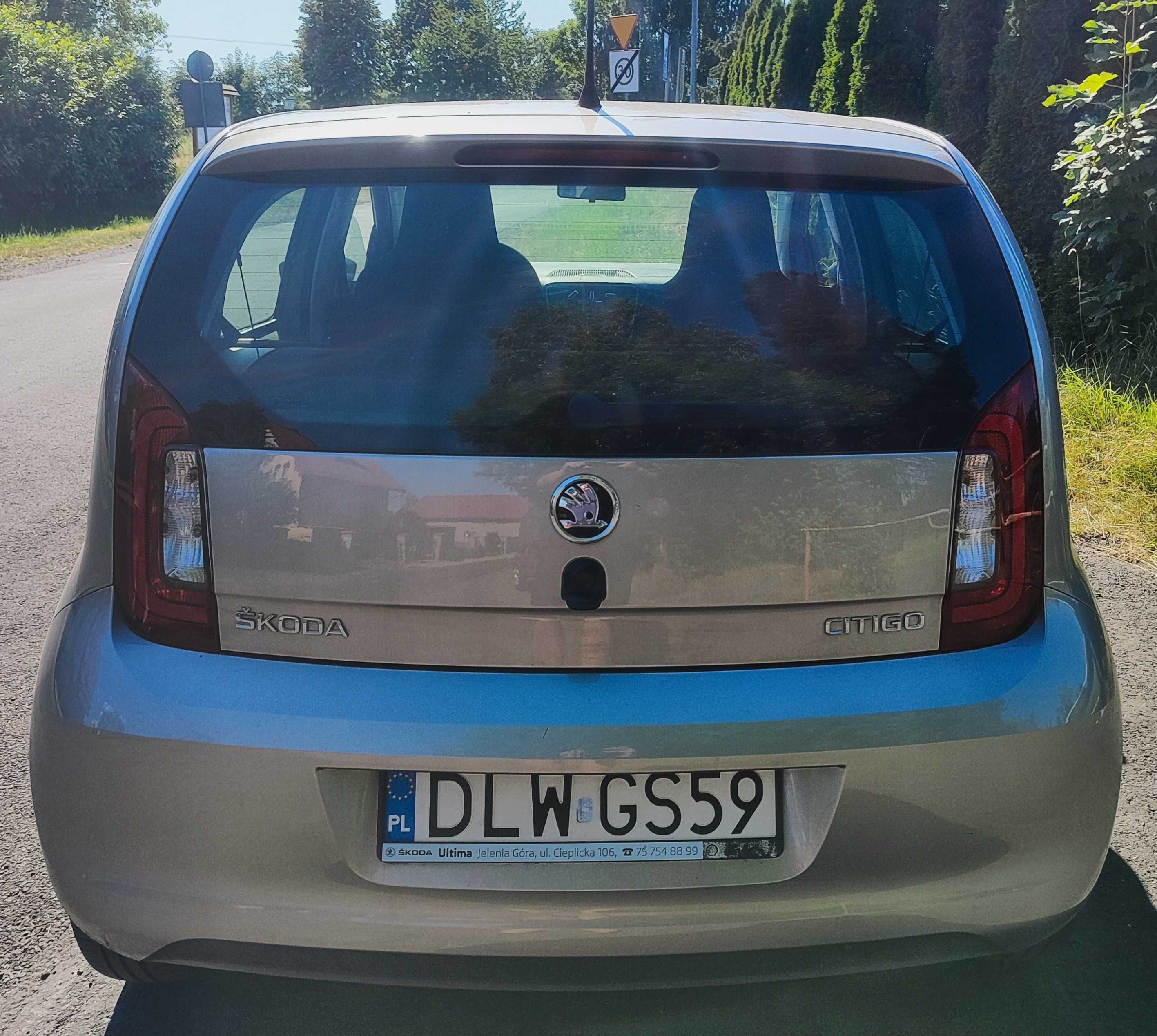 Skoda CitiGo 1.0 MPI 1 właściciel