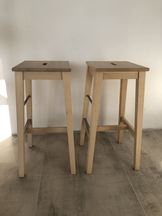 2x stołek hoker ikea