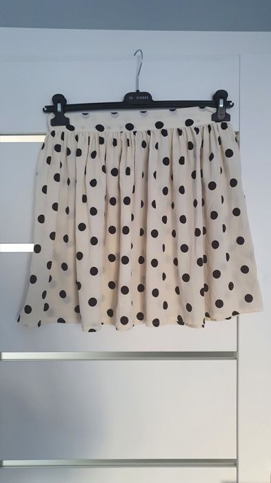 Spódniczka mini w kropki grochu New Look rozm. 40