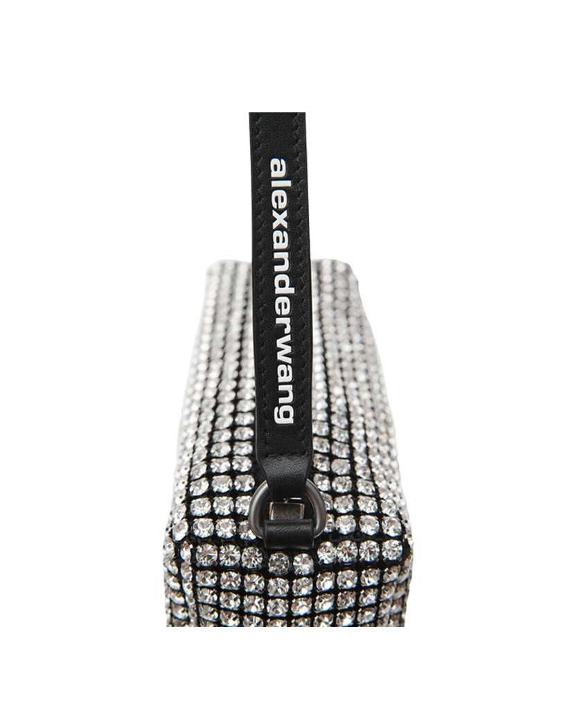 Сумка Alexander Wang Wangloc Heiress Rhinestone Pouch