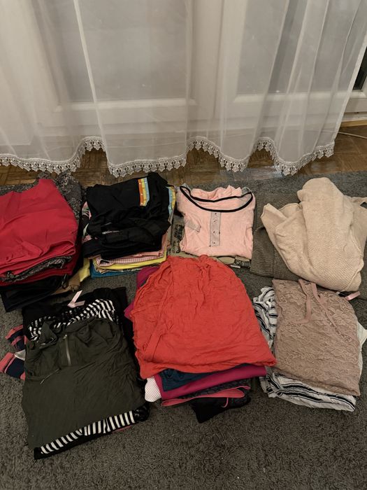 Paczka ubrań głownie  marki reserved,mohito i bershka