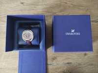 Nowy zegarek Swarovski Duo kryształki skórzany pasek
