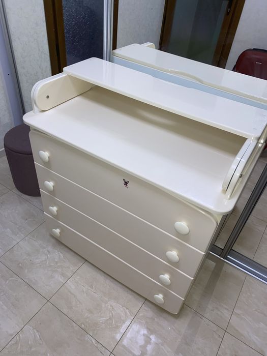 Комод мдф дитячий беж (слонова кістка)