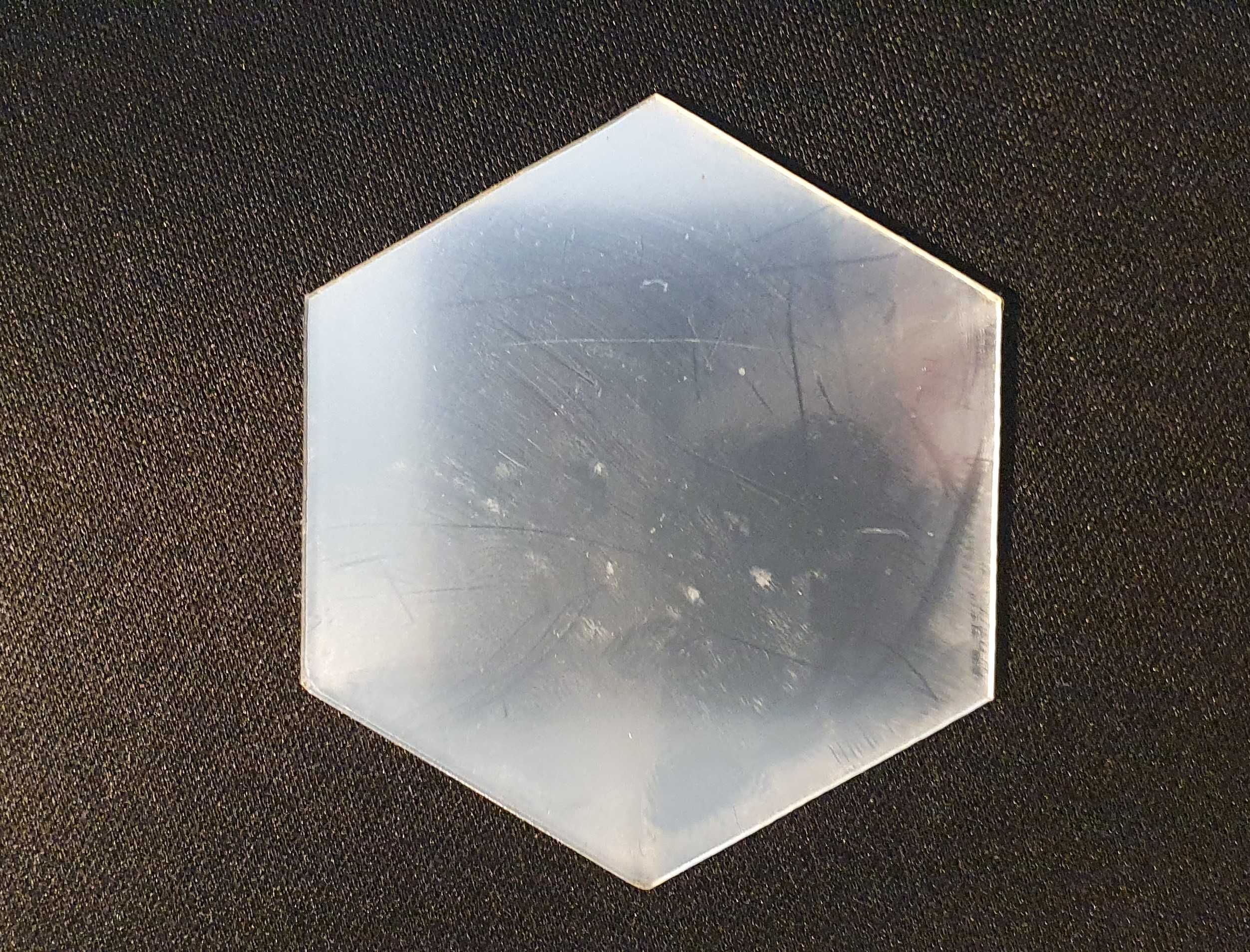 Espelho hexagonal 24 unidades Pequenos 4,6x4x2,3cm