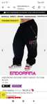 ENDORFINA spodnie dresy BAGGY, unisex męskie damskie