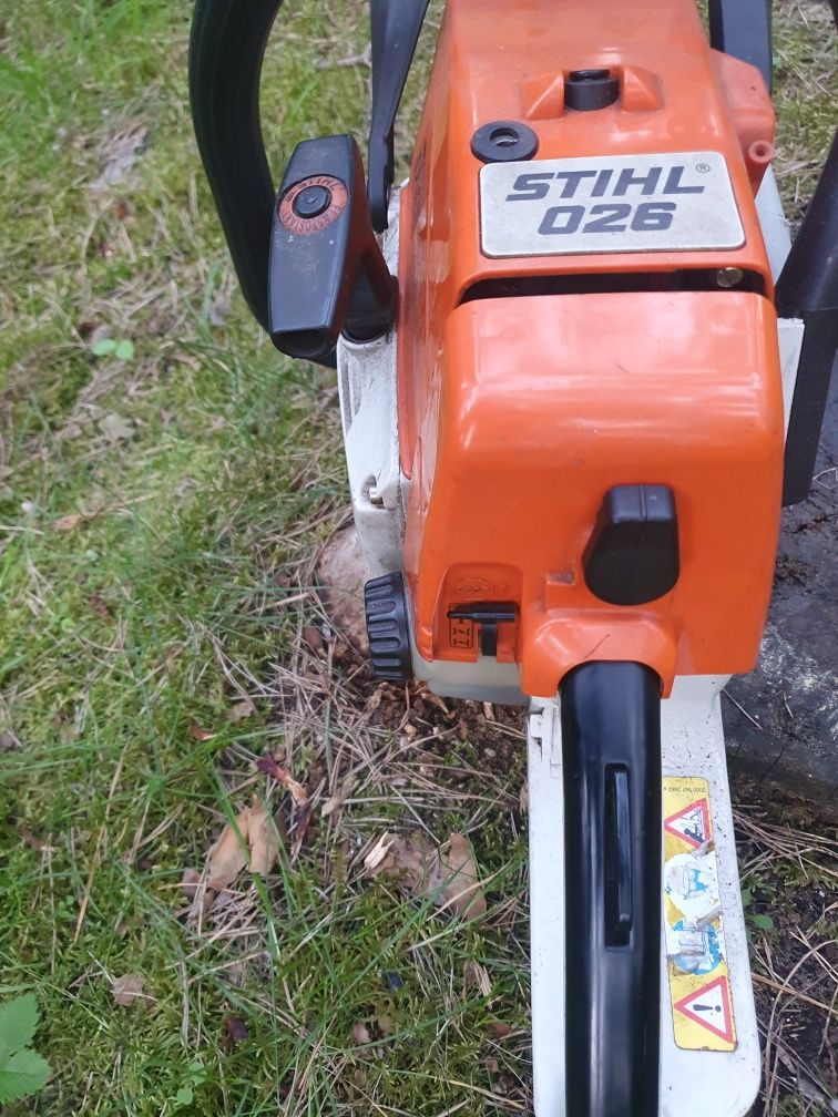 Pilarka STIHL 026*Oryginał*3,5 KM*Aluminiowe kartery*TOP