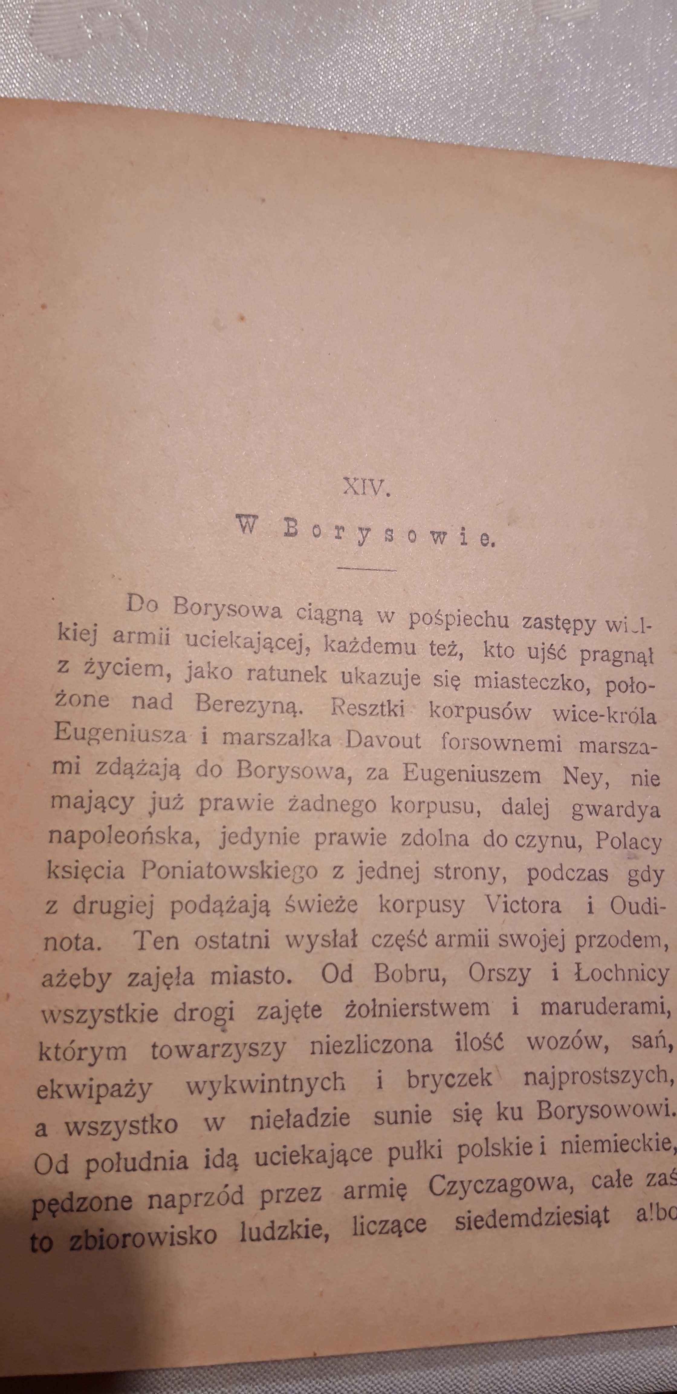 BEREZYNA (Pow. Hist.,T.1-2) -O. Mysing- W-wa 1899, opr.wyd.