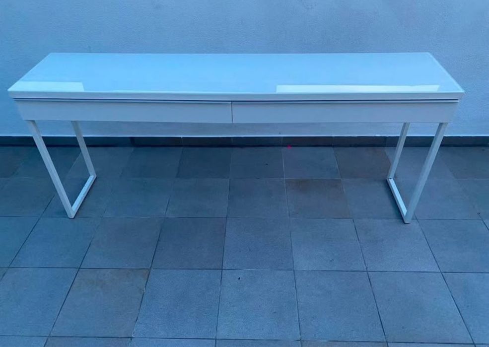 Secretária / Aparador BESTA Burs 180cm branca