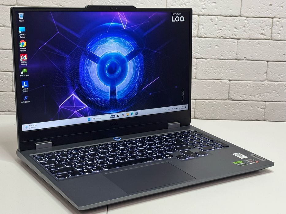 Новий Lenovo LOQ/144Hz/Ryzen 7-7435HS/24 GB DDR5/1 TB SSD/RTX 4070