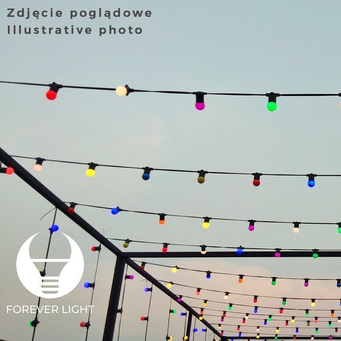 Żarówka Led E27 G45 2W 230V Fiolet 5 Sztuk Forever Light