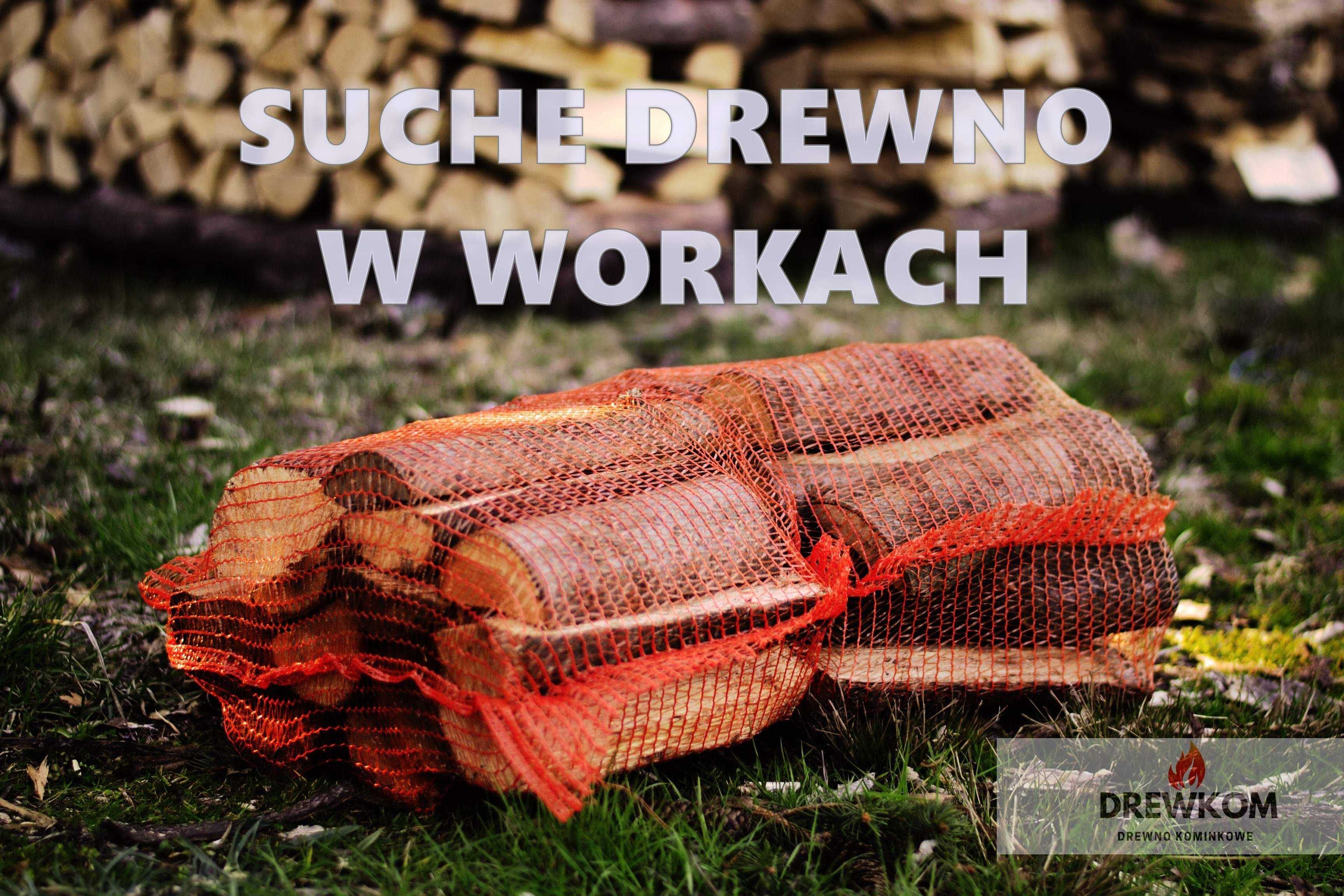 Drewno bukowe do wędzenia w workach