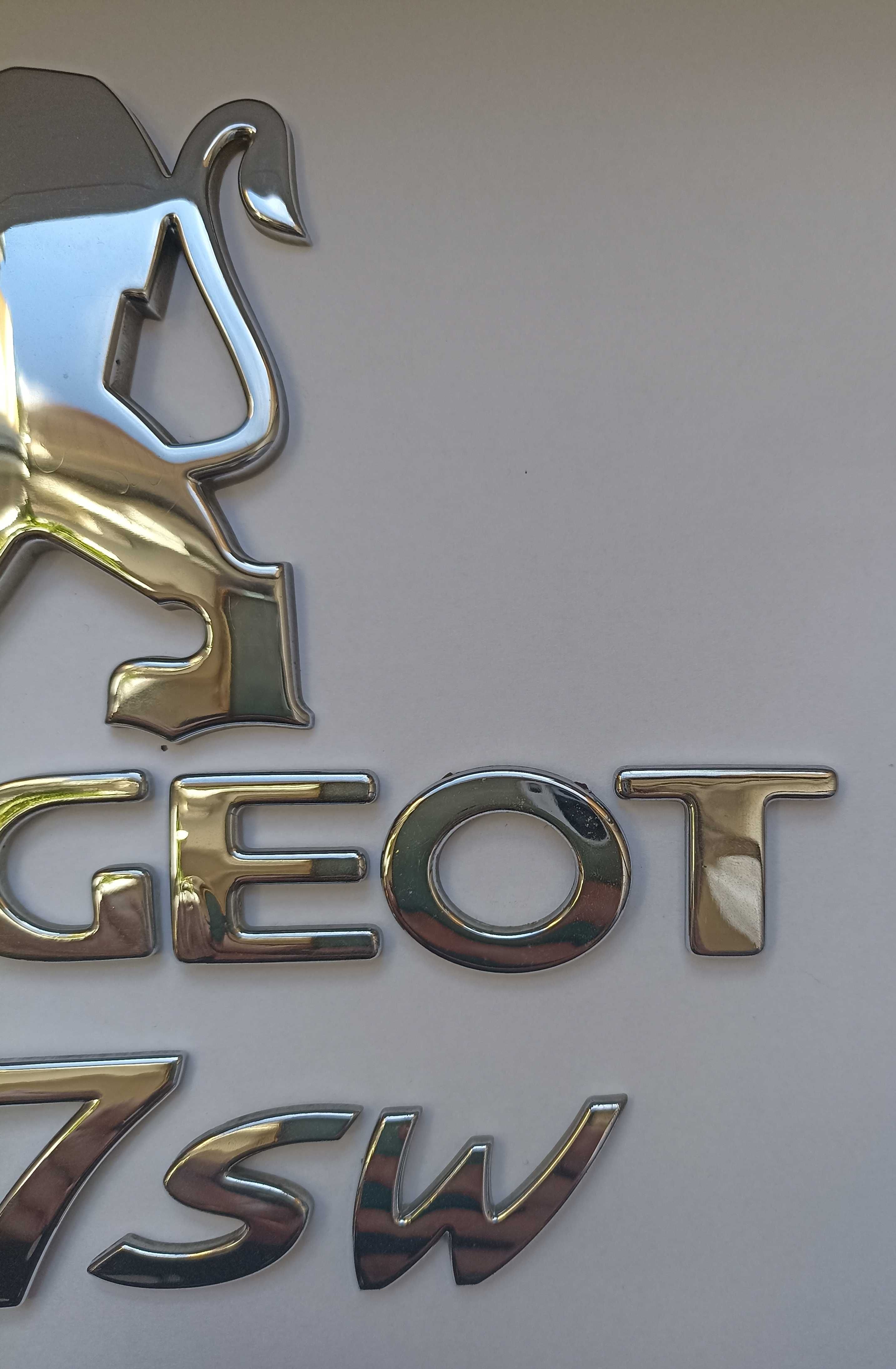 Napis emblemat Peugeot 307 sw 02-08r