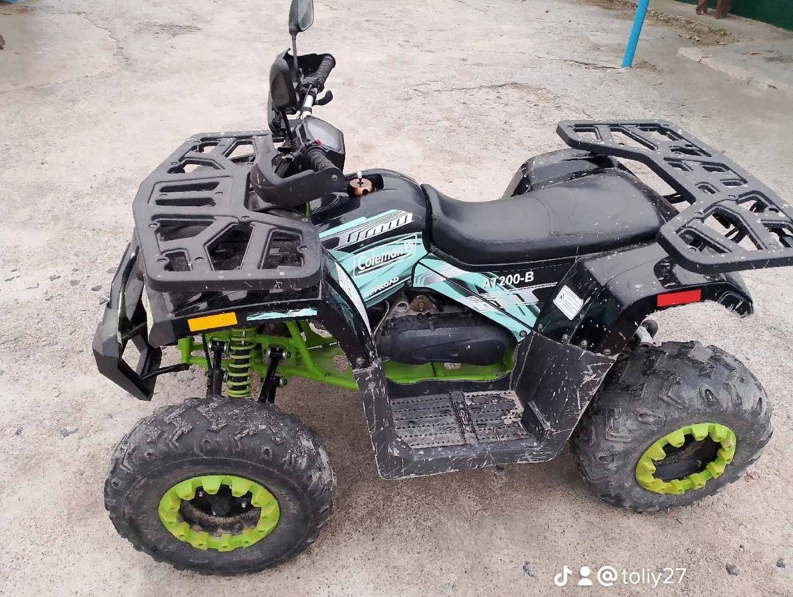 Продам квадроцикл з рідним пробігом