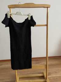 Чёрное платье резинка на 10-11 лет