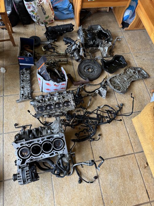 Silnik kompletny 1.3 TCE h5h5b480 Części TURBO 44tys przebiegu