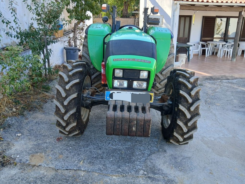 09' Deutz-Fahr 4x4 70cv + alfaias