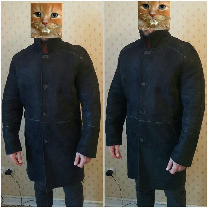 натуральная дубленка размер 48-50