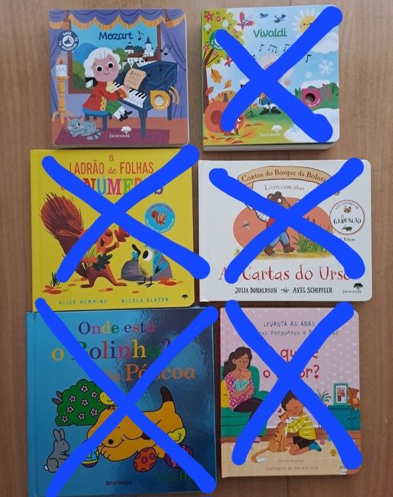 Livros para bebé novos - novidades