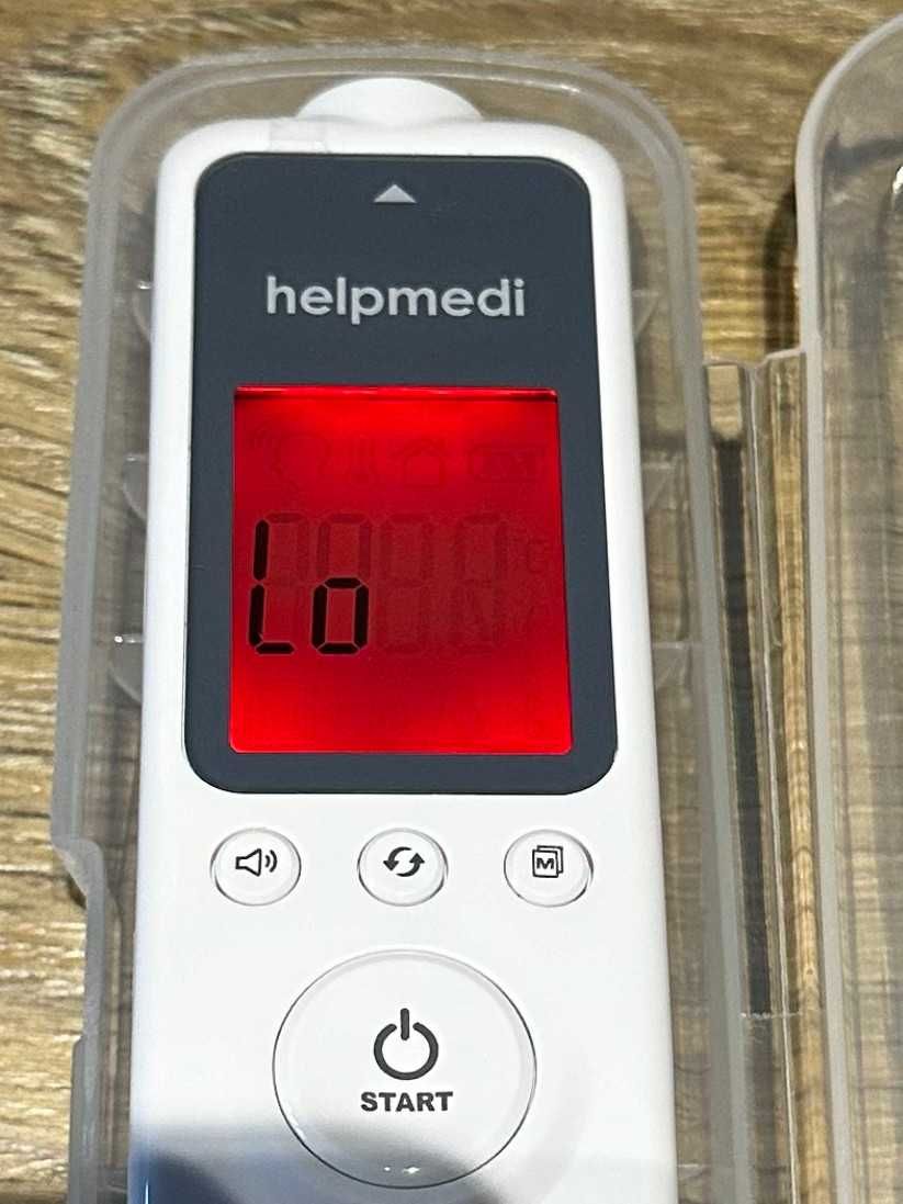 Termometr bezdotykowy HelpMedi Thermofinder biały