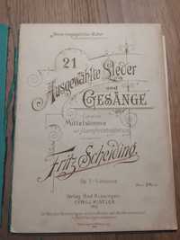 Stare nuty do gry na pianinie, Fritz Scheiding