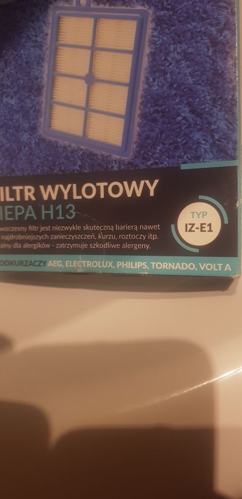 Filtr wylotowy hepa h13 min do elektrolux,aeg,philips