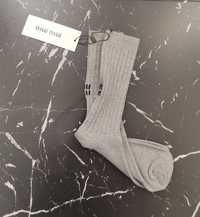 Шкарпетки Miu Miu Wool Socks Grey