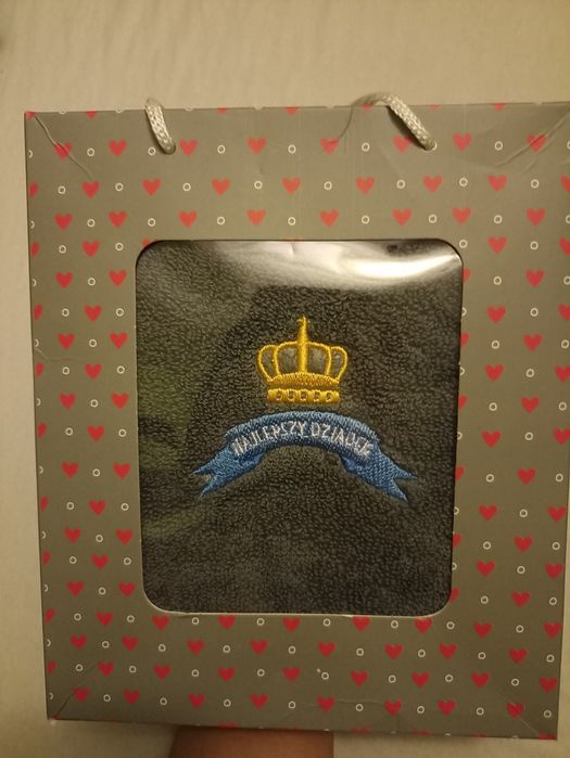 Dzień Dziadka! Ręcznik kąpielowy 50x80 cm, nowy!