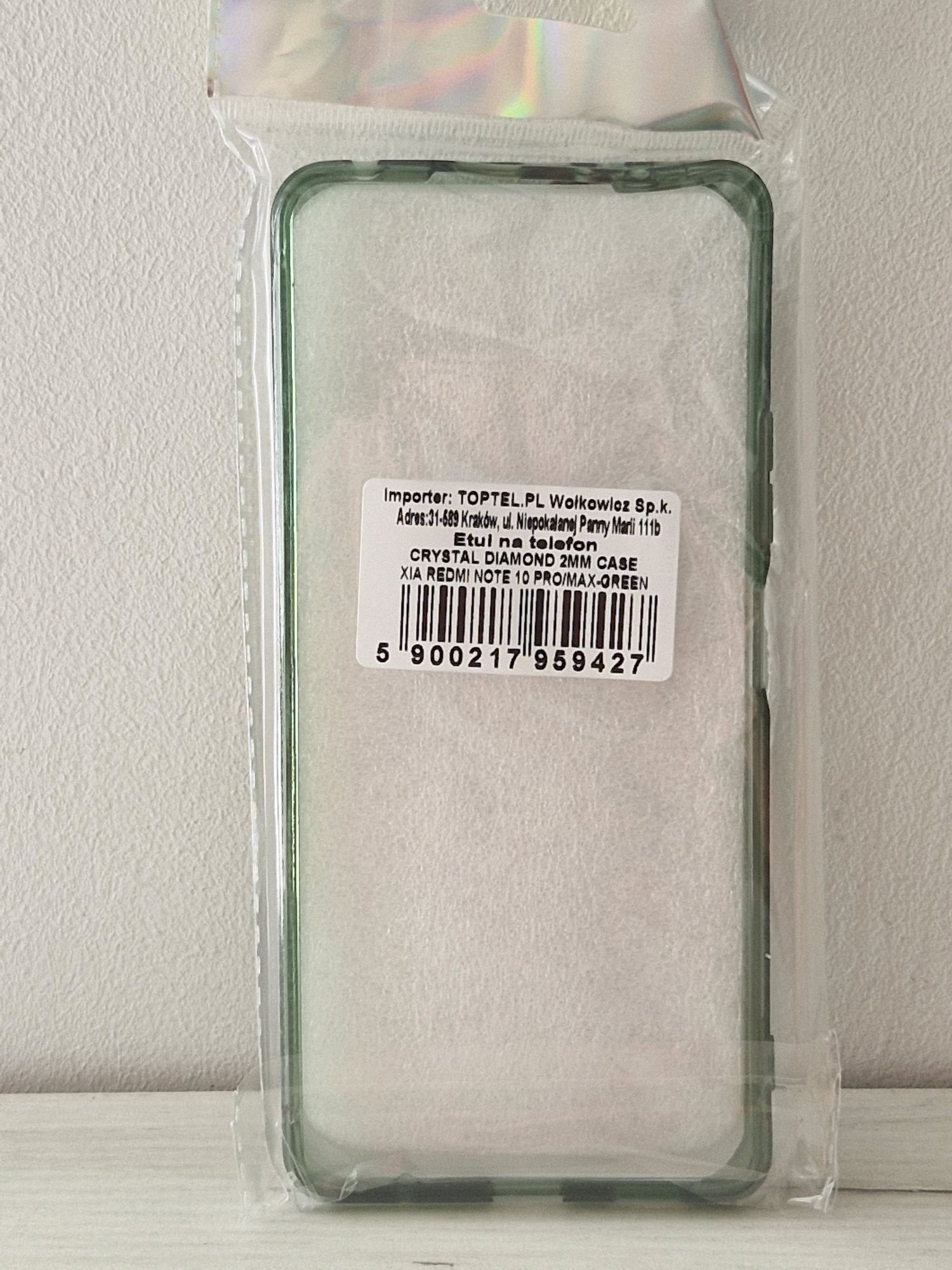 Crystal Diamond 2mm Case do Xiaomi Redmi Note 10 Pro/Note 10 Pro Max