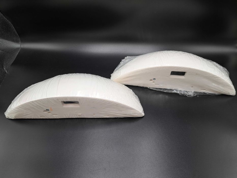 Kinkiet Kolarz ceramiczny łezka pół miski półokrąg biały nowy w folii