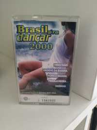Cassete musica - brasil pra dançar 2000
