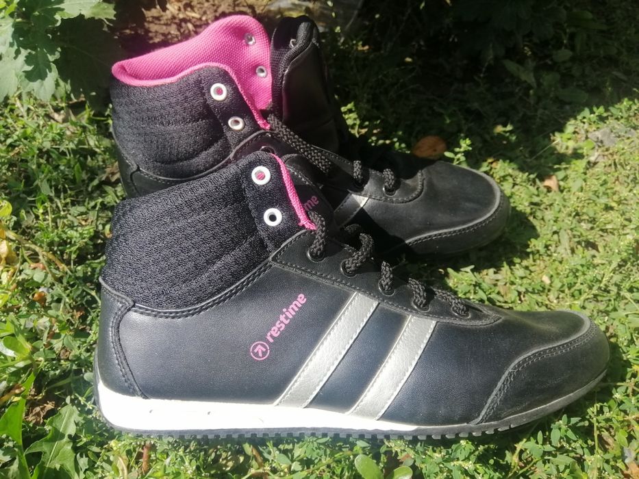 Кросівки restime р.38.5. Puma. Натур шкіра