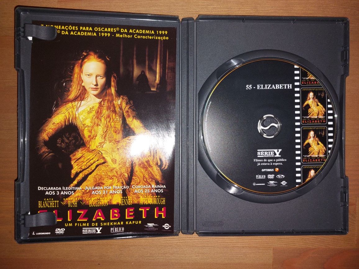 DVD " Elizabeth " 1998 (Como Novo)
