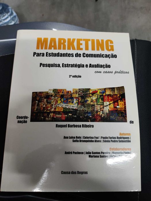 Livro Marketing para Estudantes de Comunicação - Raquel Barbosa Ribeir