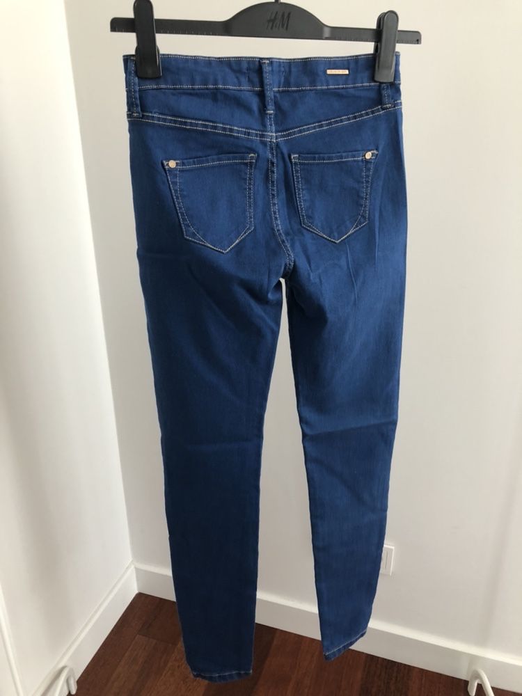 River island rurki jeans dżinsy 34
