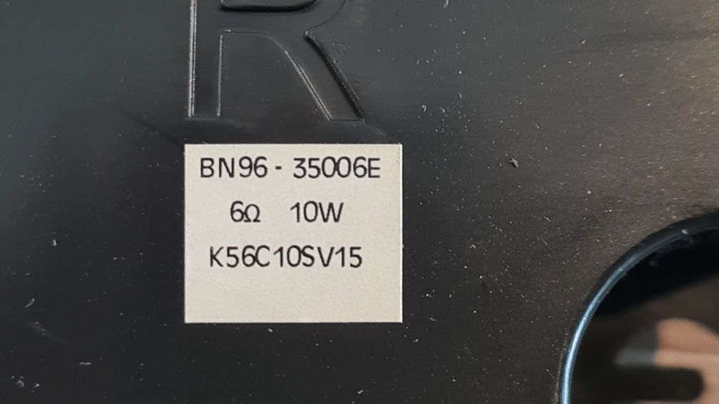 Colunas 6 Ohm 10W para TVs 55" Samsung