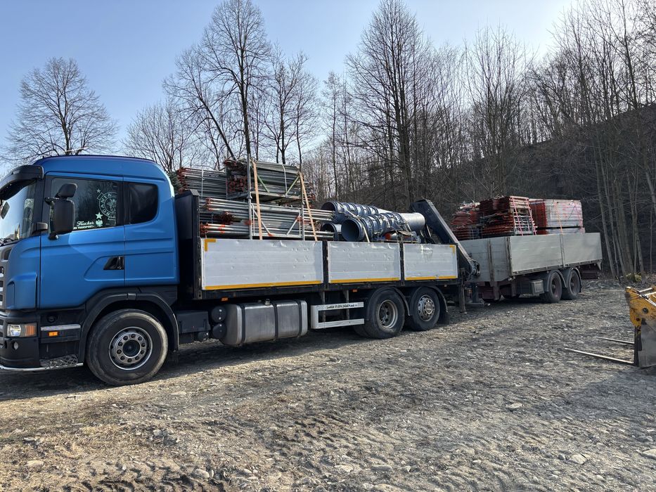 Usługi transportowe hds