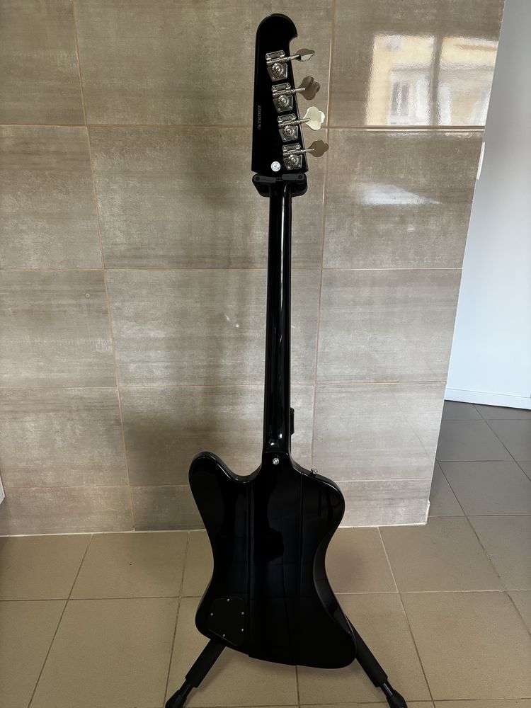 Baixo Epiphone Thunderbird 60s Bass, Ebony (Usado) - Excelente Estado!