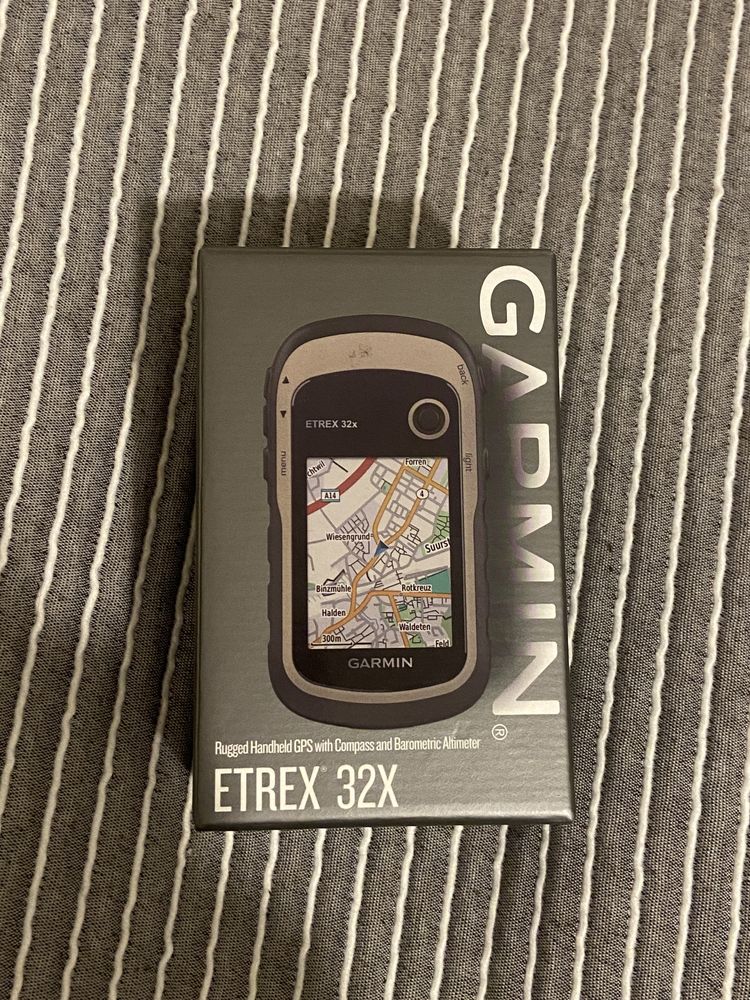 GPS GARMIN ETREX 32x - nunca usado - NOVO