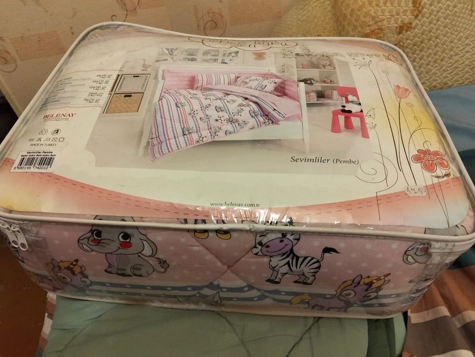 Комплект в манеж-кроватку