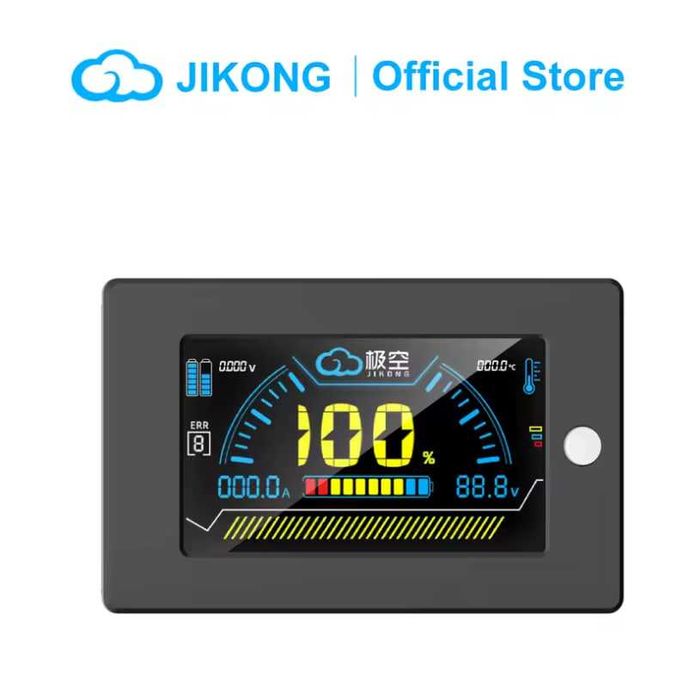 JK lcd  BMS LCD 3.2 экран дисплей JiKong врезной с кнопкой активации