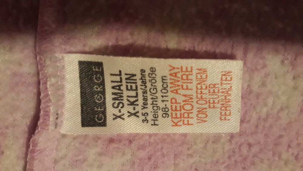 BARBIE Nutcracker szlafrok dla dziewczynki rozm. 98-110 cm