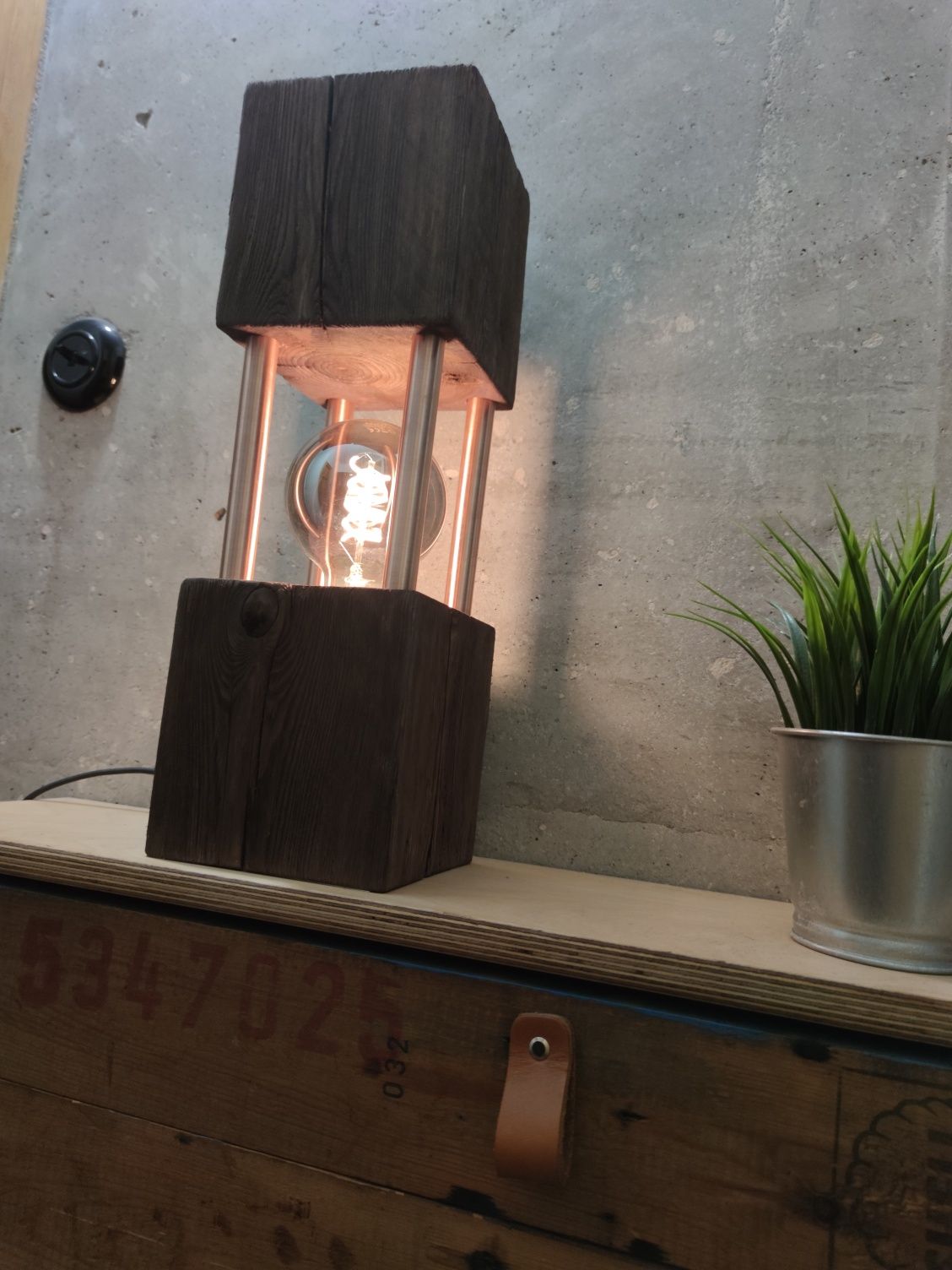 Lampa loft industrialna