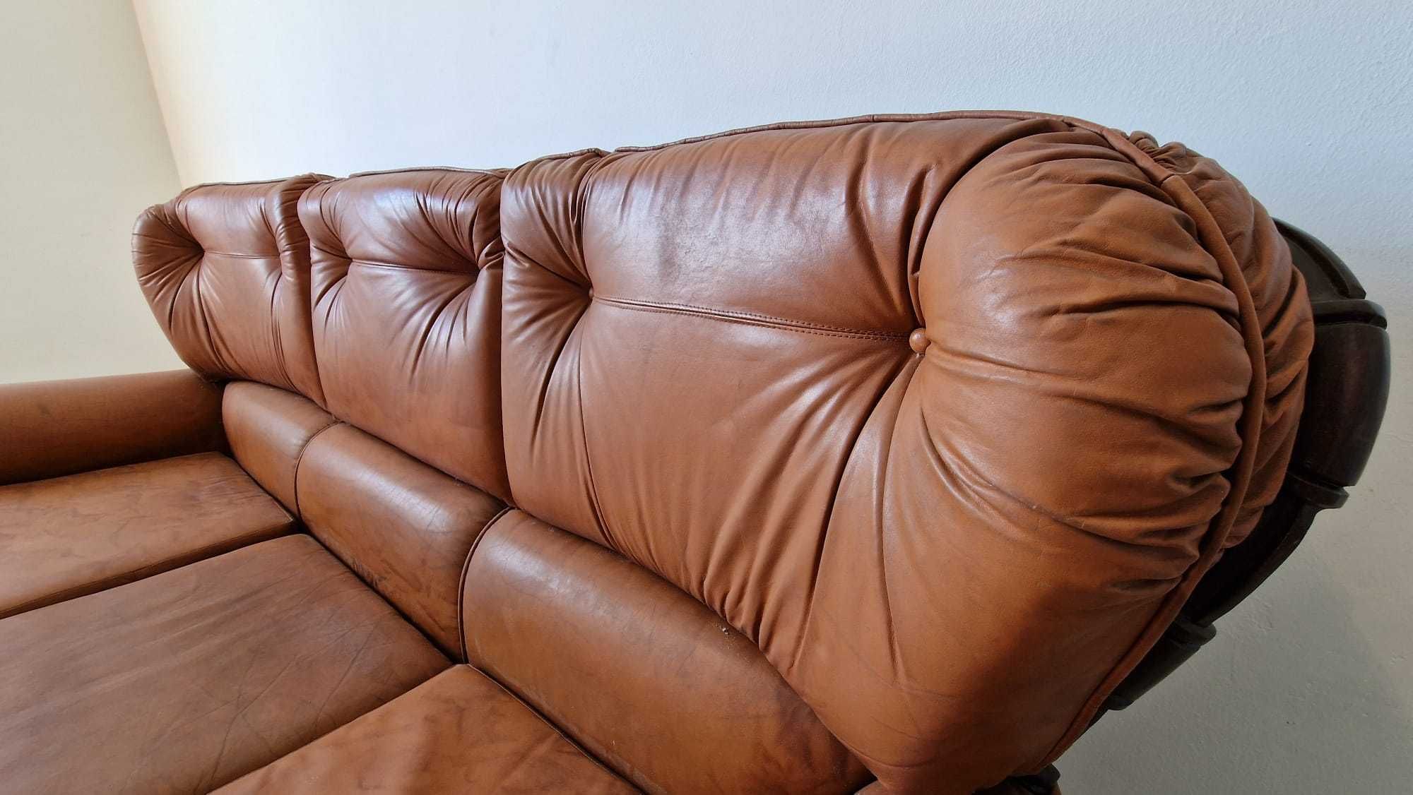 Conjunto de 3 sofás (2 poltronas + sofá-cama)