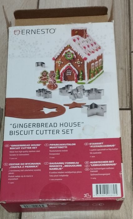 Forma domku z piernika