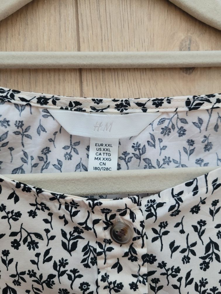 Bluzka H&M XXL 44/46 bufiaste rękawy
