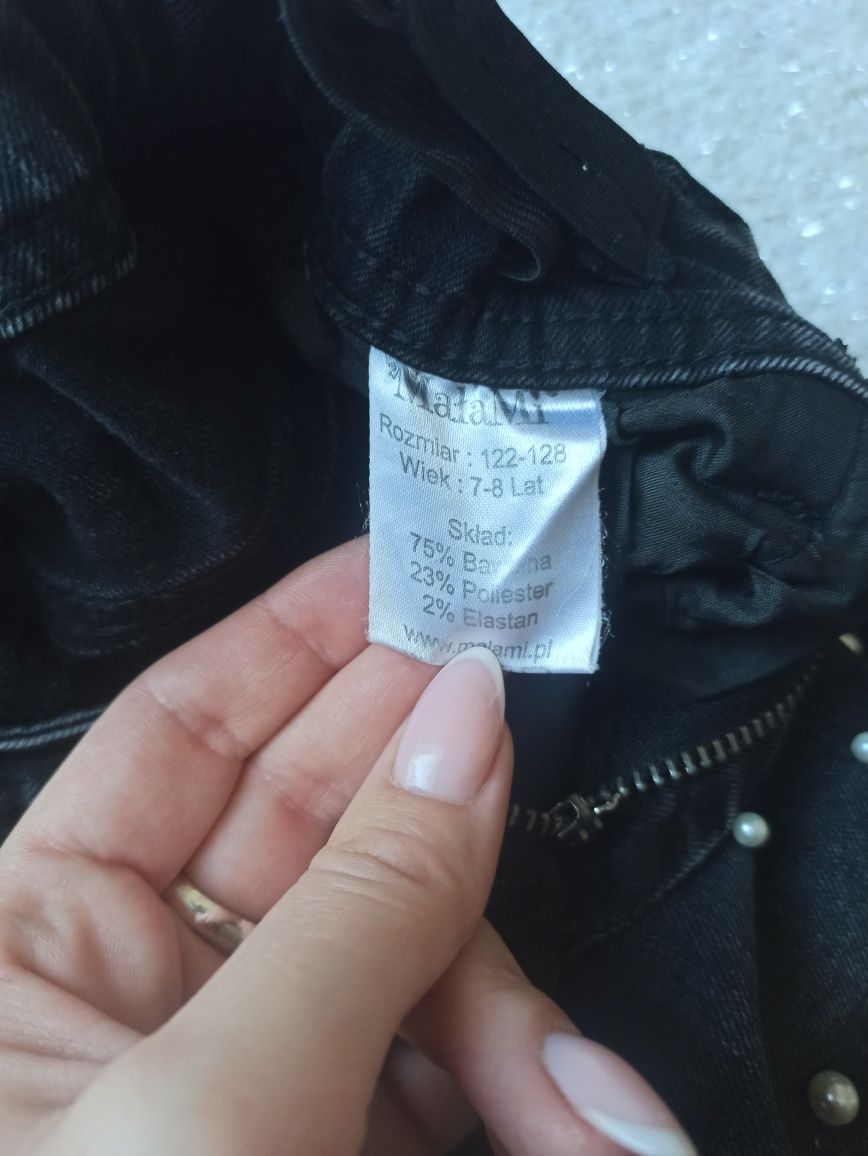 Spodnie jeansy rozm 122